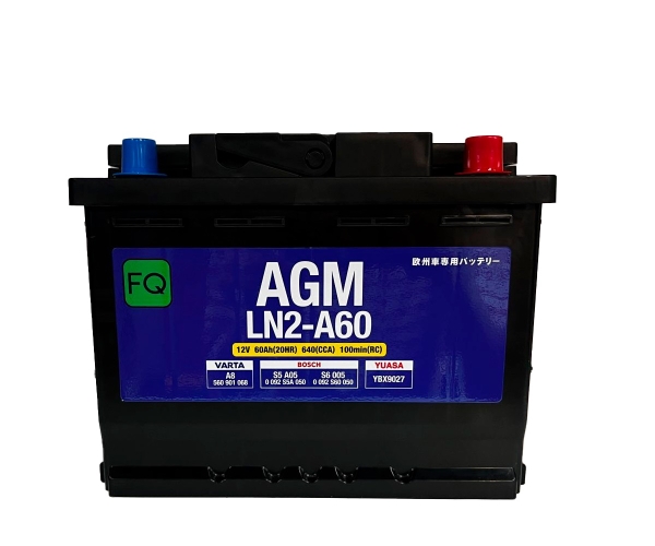 Аккумулятор, FQ AGMLN2A60, AGM, 60 Ah, обратная полярность